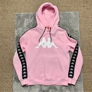 Kappa Logo Tape Sleeves Hoodie